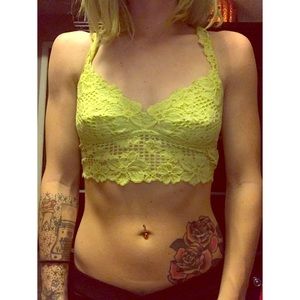 Yellow-green Bralette